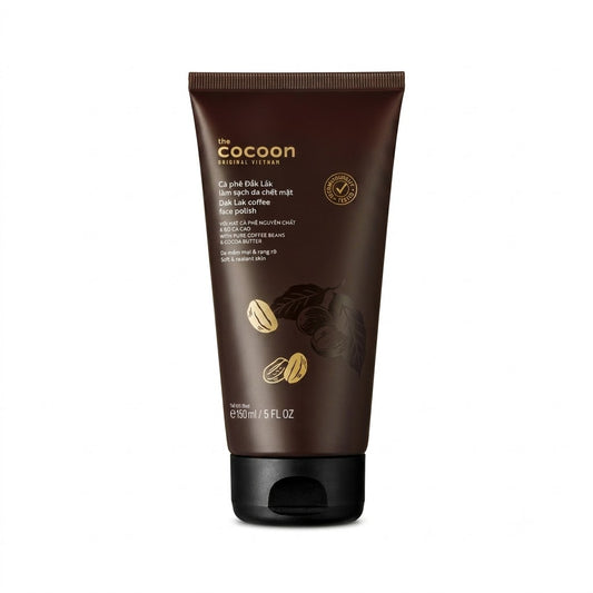 Tẩy Da Chết Mặt Cocoon Cà Phê Đắk Lắk |Dak Lak Coffee Face Polish