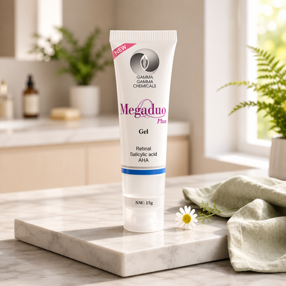 Gel mụn Gamma Chemicals Megaduo Giảm Mụn, Mờ Thâm |Gel (Azelaic acid + AHA)