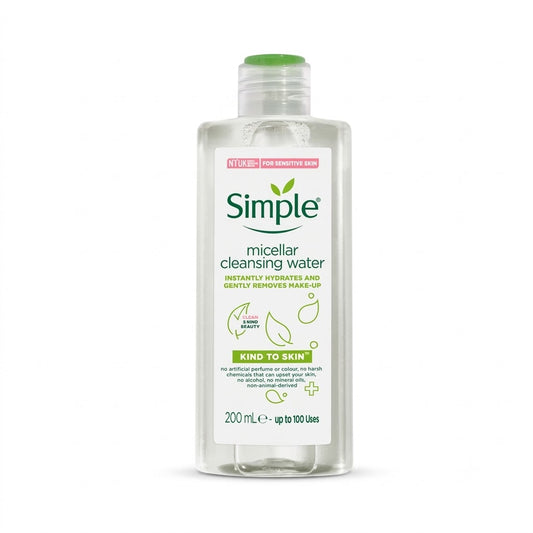 Nước Tẩy Trang Simple Làm Sạch Trang Điểm |Simple Micellar Cleansing Water