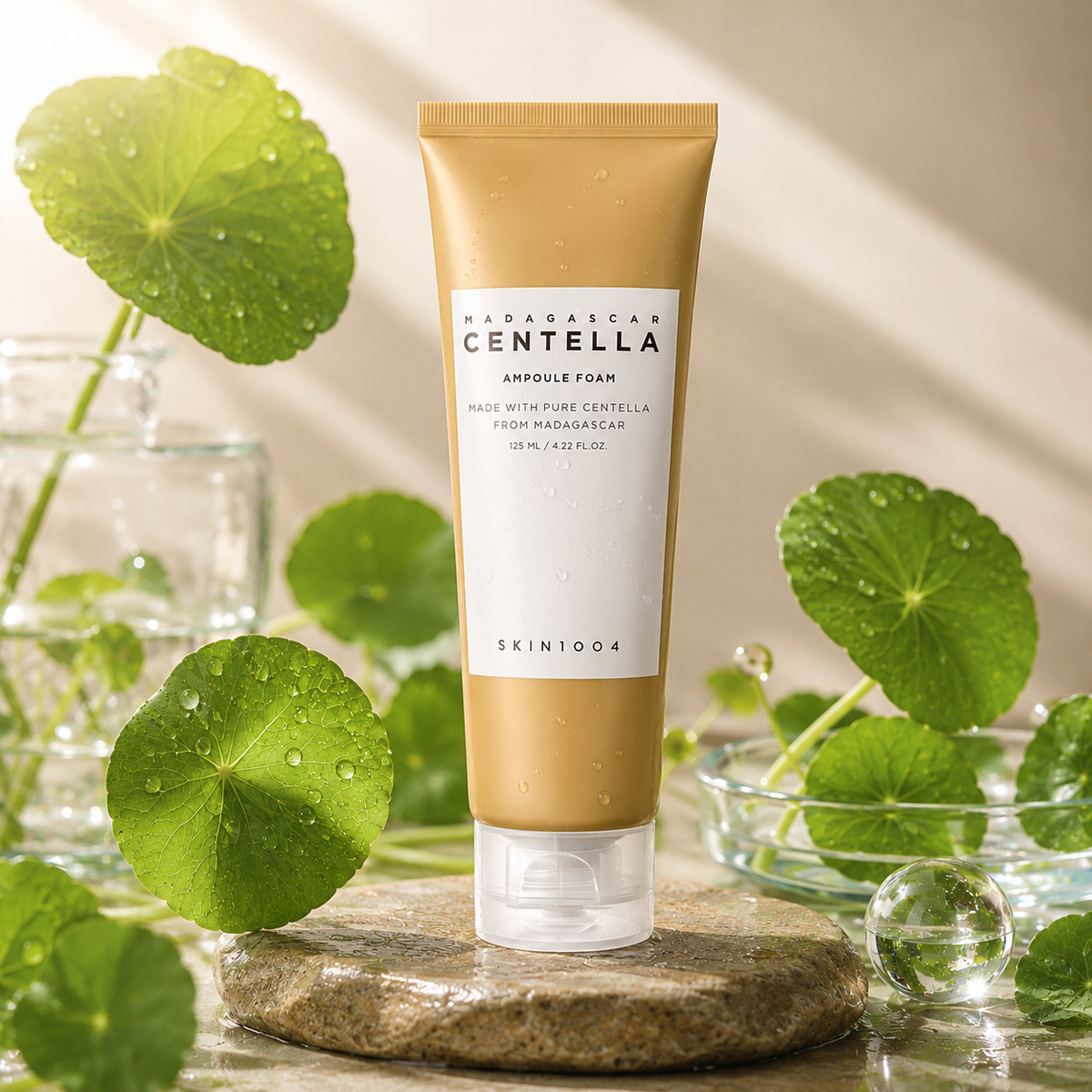 Sữa Rửa Mặt Skin1004 Làm Sạch Sâu Cho Da Nhạy Cảm |Madagascar Centella Ampoule Foam
