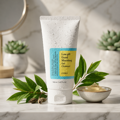 Gel Rửa Mặt Cosrx Tràm Trà, Có Độ pH Thấp |Low pH Good Morning Gel Cleanser
