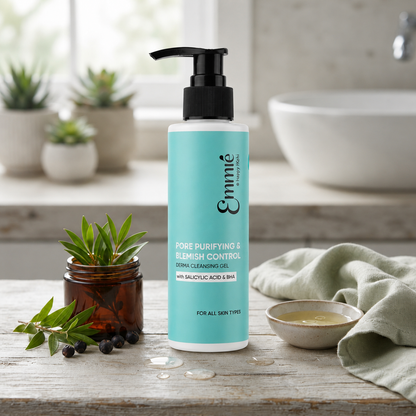 Gel Rửa Mặt Emmié Sạch Sâu Và Kiểm Soát Mụn |Pore Purifying Gel Cleanser