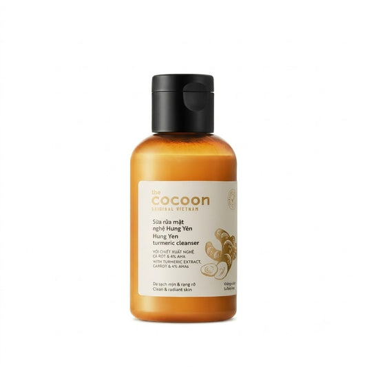 Sữa Rửa Mặt Cocoon Chiết Xuất Từ Nghệ Hưng Yên |Hung Yen Turmeric Cleanser