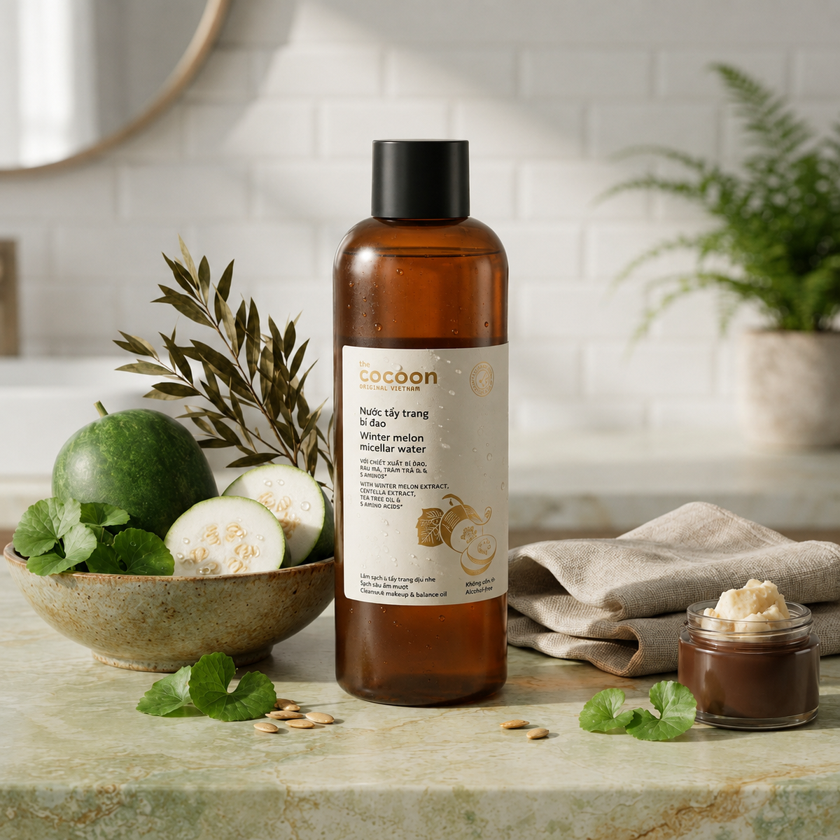 Nước Tẩy Trang Cocoon Bí Đao |Winter Melon Micellar Water